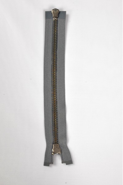 ZIP063  2號拉鏈 雙頭上下拉拉鏈 紅古銅牙拉鏈  開尾拉鏈 不設單獨拉鍊訂購 細節-4